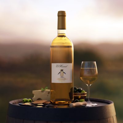 Wine Bottle Mockup